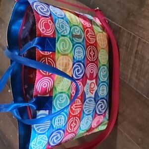 Disney Parks Harveys Epcot 40 Anniversary Med Streamline Seatbelt Tote Figment